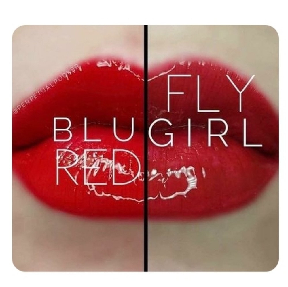 LipSense Blu Red and Fly Girl Bundle